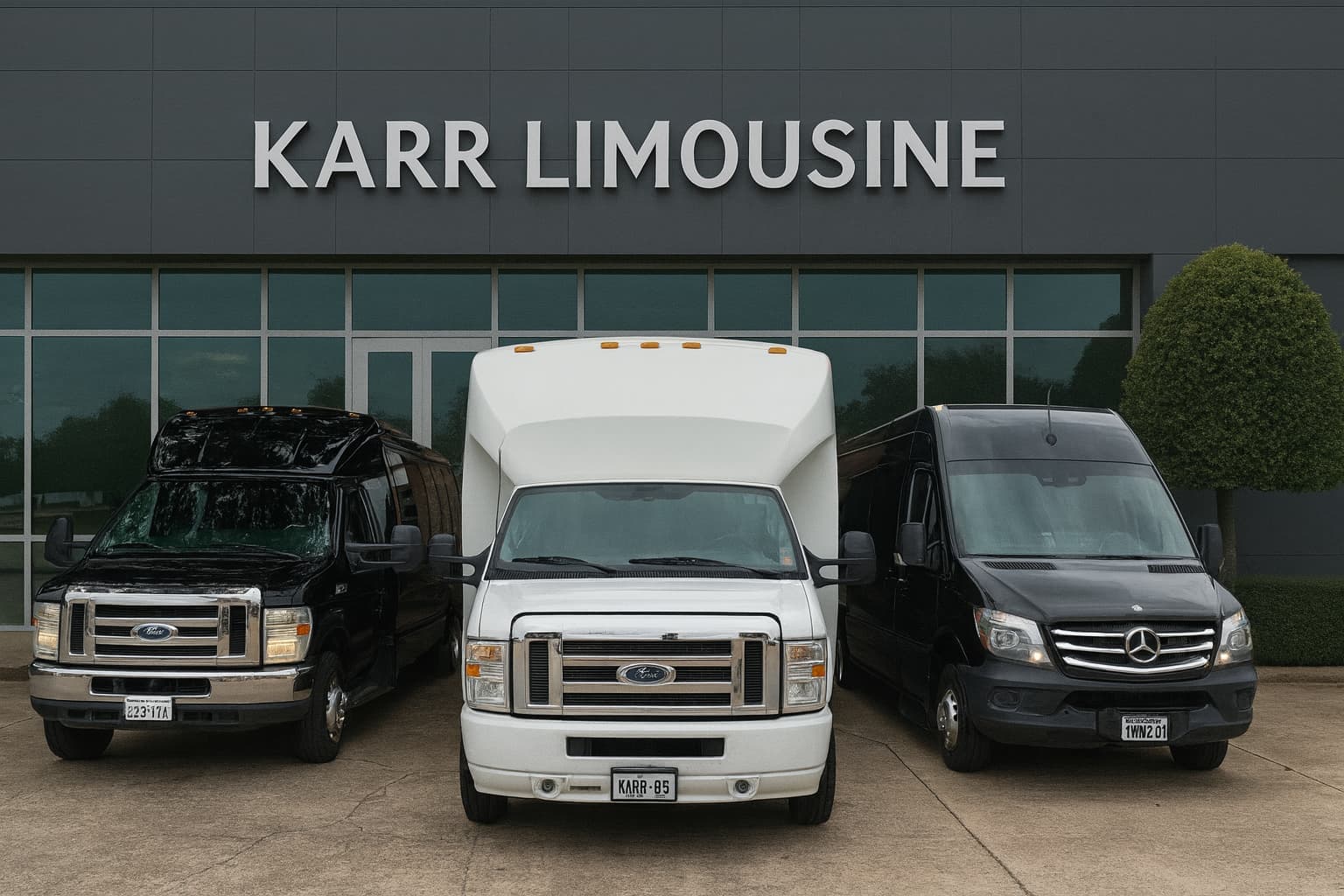 SUV and Sprinter coordinating group transfers